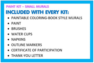 Community Service Project Kit - Paint & Donate Small Murals