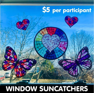 Community Service Project Kit - Create & Donate Window Suncatchers